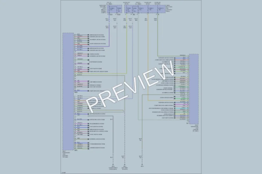 2009 Subaru Outback Body Control Modules wiring diagram preview