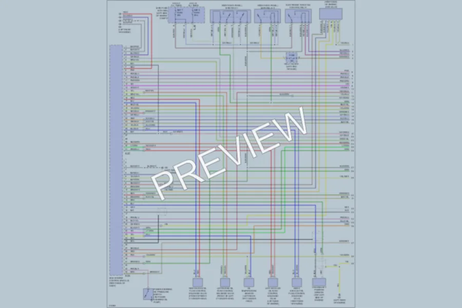 2009 Subaru Tribeca Engine Performance wiring diagram preview