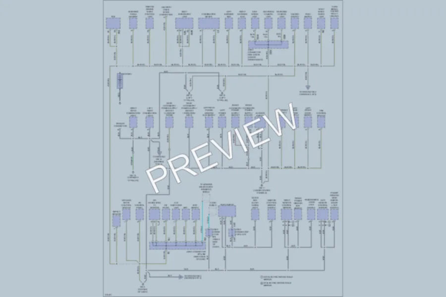 2009 Subaru Tribeca Ground Distribution wiring diagram preview