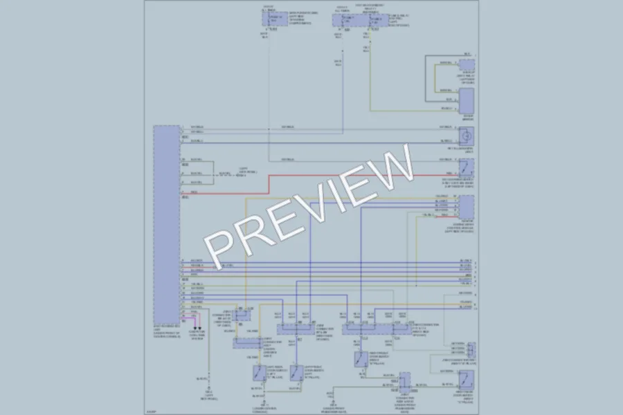 2009 Subaru Tribeca Interior Lights wiring diagram preview