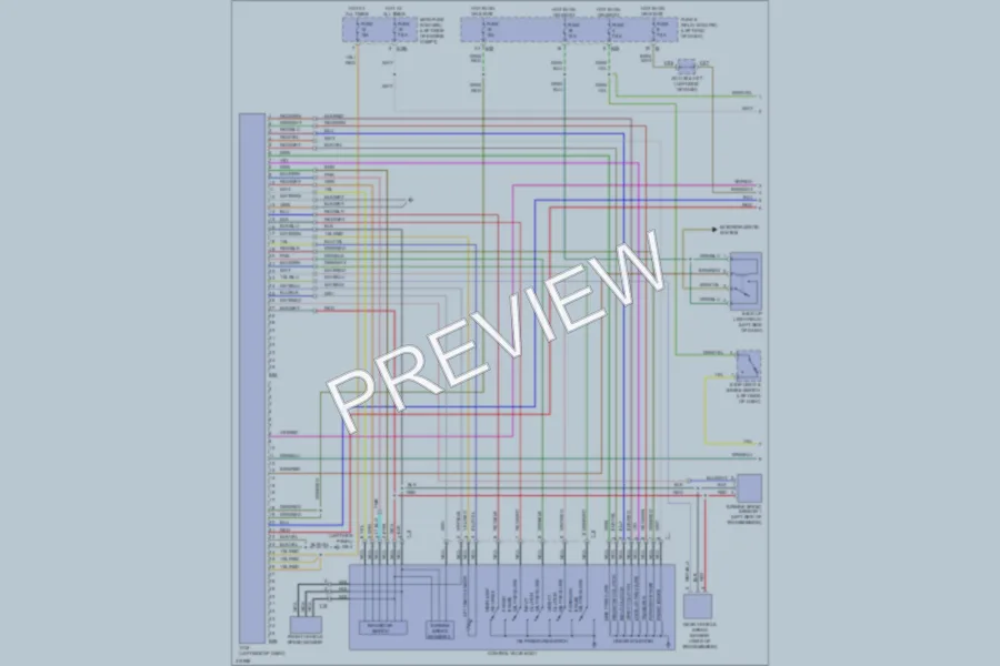 2009 Subaru Tribeca Transmission wiring diagram preview