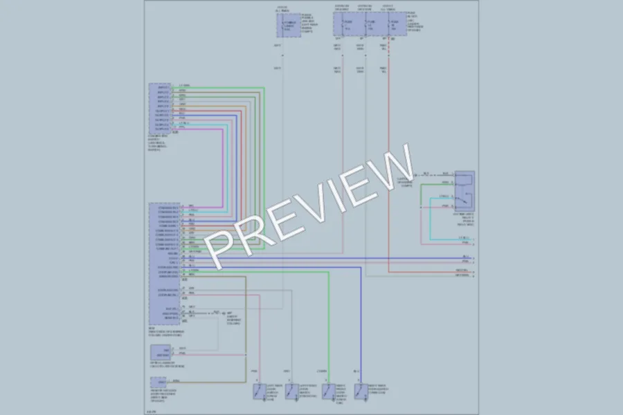 2009 Suzuki Equator Headlights wiring diagram preview