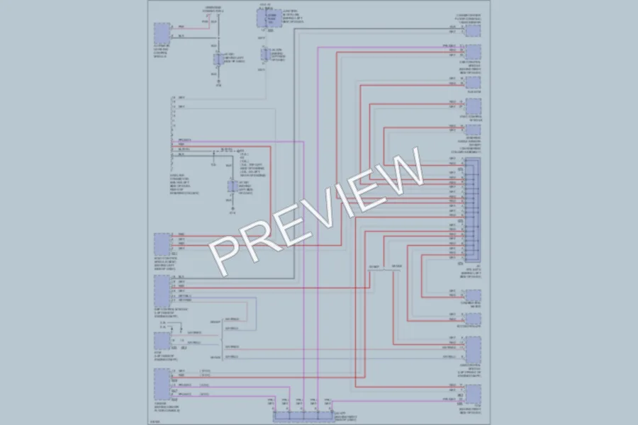 2009 Suzuki GrandVitara Computer Data Lines wiring diagram preview