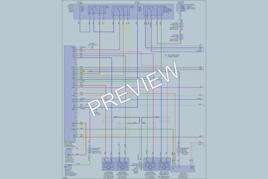 2009 Toyota Avalon Anti Lock Brakes wiring diagram preview