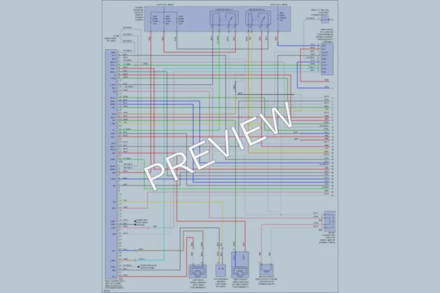 2009 Toyota Camry Anti Lock Brakes wiring diagram preview