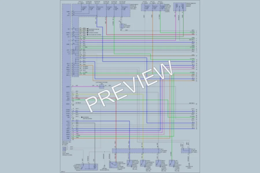 2009 Toyota Camry Anti Theft wiring diagram preview