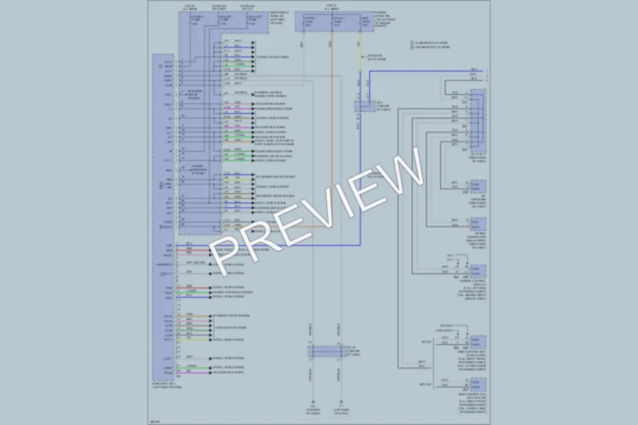 2009 Toyota Camry Body Control Modules wiring diagram preview