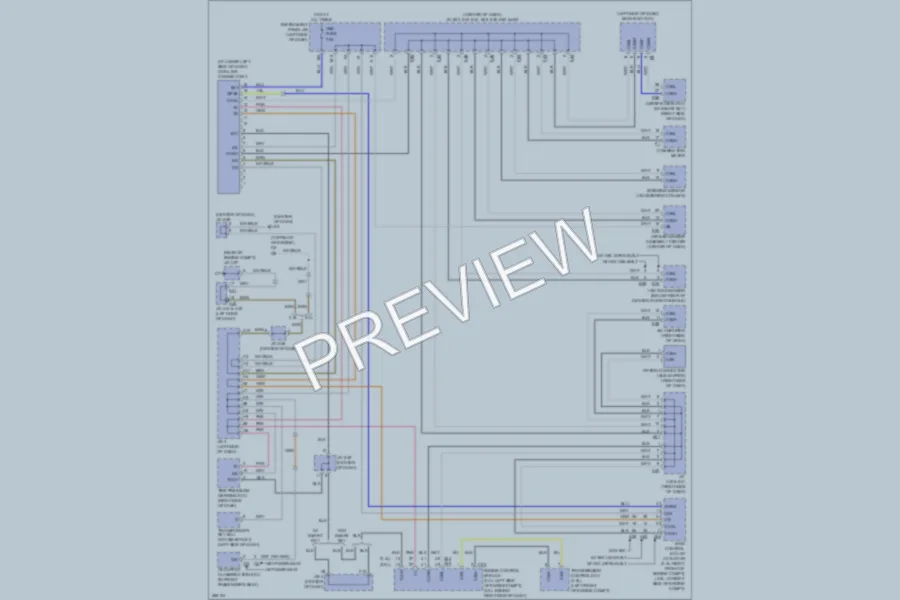 2009 Toyota Camry Computer Data Lines wiring diagram preview