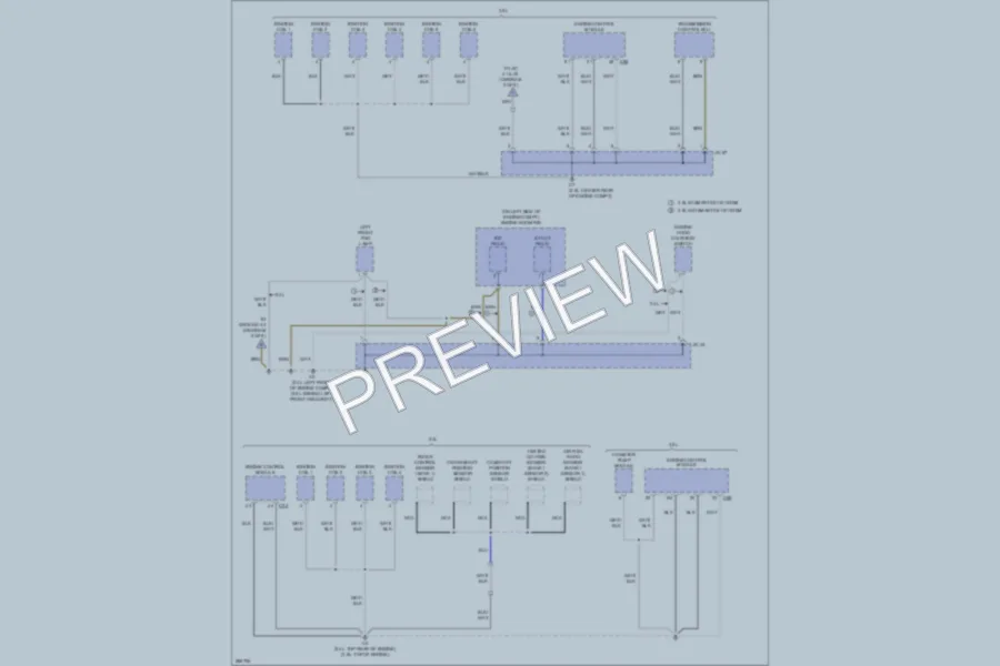 2009 Toyota Camry Ground Distribution wiring diagram preview