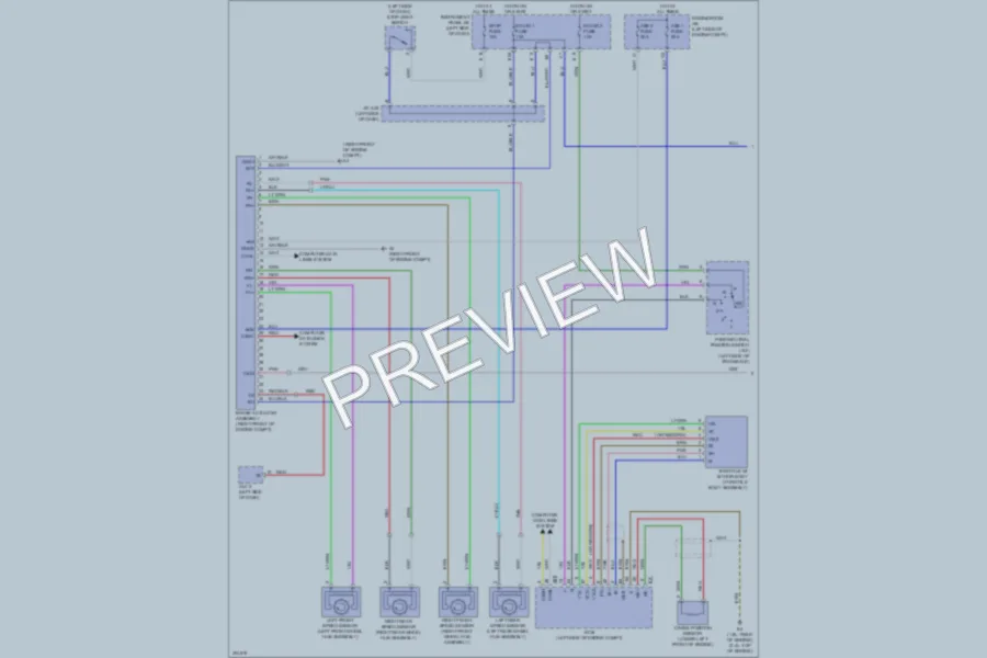 2009 Toyota Corolla Anti Lock Brakes wiring diagram preview