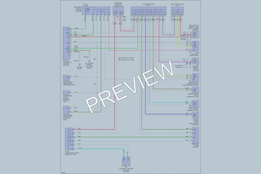 2009 Toyota Corolla Computer Data Lines wiring diagram preview