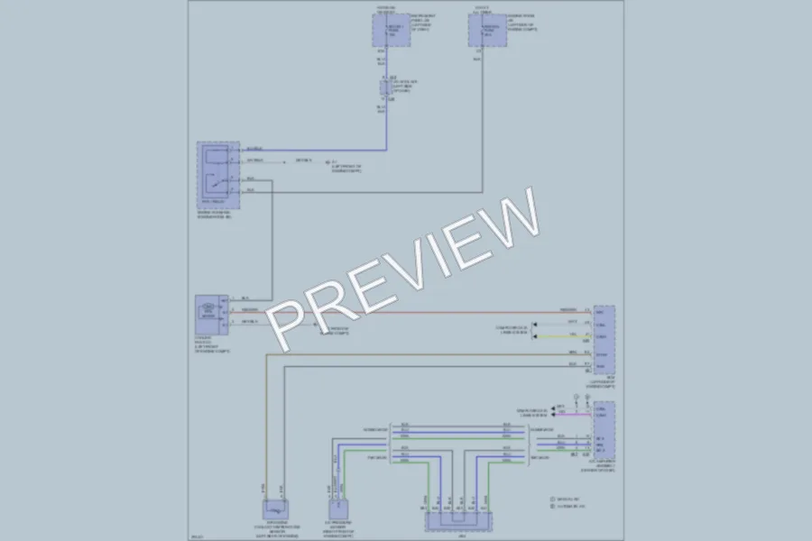 2009 Toyota Corolla Cooling Fan wiring diagram preview