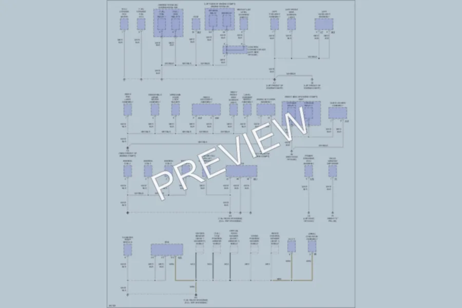 2009 Toyota Corolla Ground Distribution wiring diagram preview