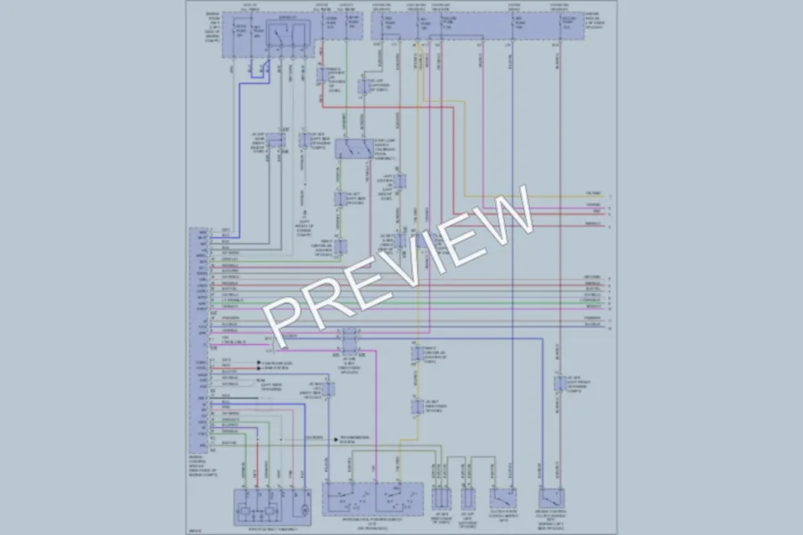 2009 Toyota FJCruiser Cruise Control wiring diagram preview