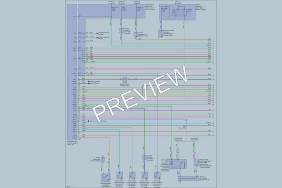 2009 Toyota HighlanderHybrid Anti Theft wiring diagram preview