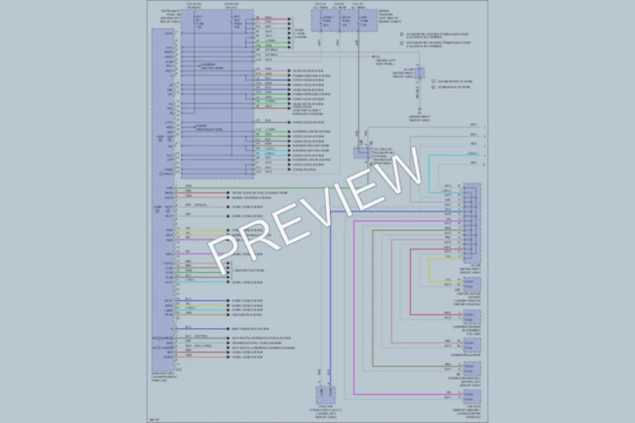 2009 Toyota HighlanderHybrid Body Control Modules wiring diagram preview