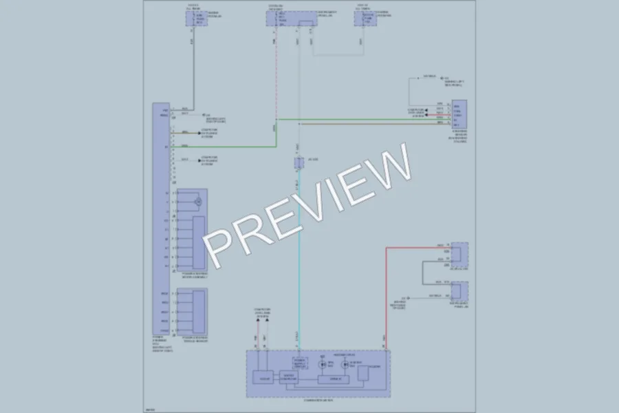 2009 Toyota HighlanderHybrid Electronic Power Steering wiring diagram preview