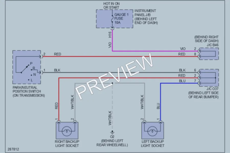 2009 Toyota HighlanderHybrid Exterior Lights wiring diagram preview