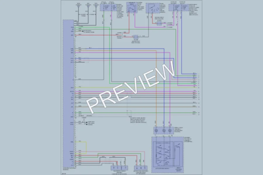 2009 Toyota HighlanderHybrid Navigation wiring diagram preview