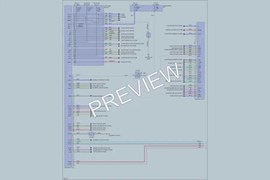 2009 Toyota LandCruiser Body Control Modules wiring diagram preview