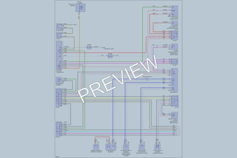 2009 Toyota LandCruiser Computer Data Lines wiring diagram preview