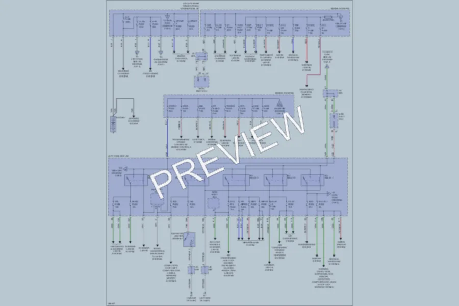 2009 Toyota LandCruiser Power Distribution wiring diagram preview