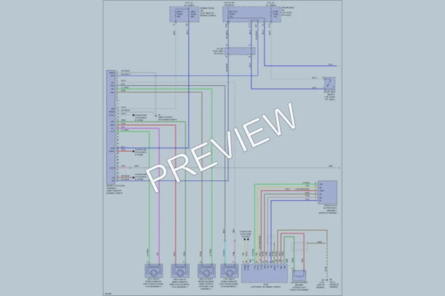 2009 Toyota Matrix Anti Lock Brakes wiring diagram preview