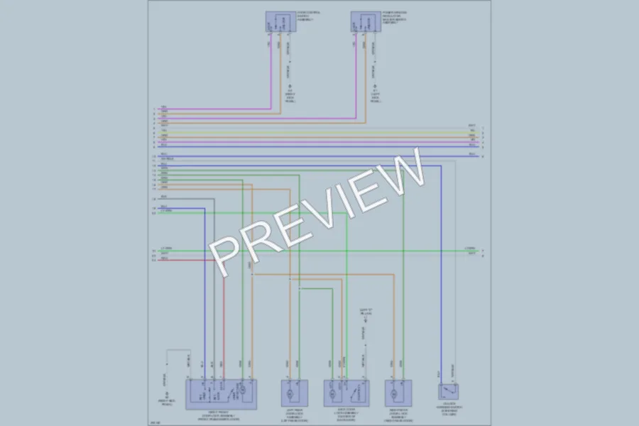 2009 Toyota Matrix Anti Theft wiring diagram preview