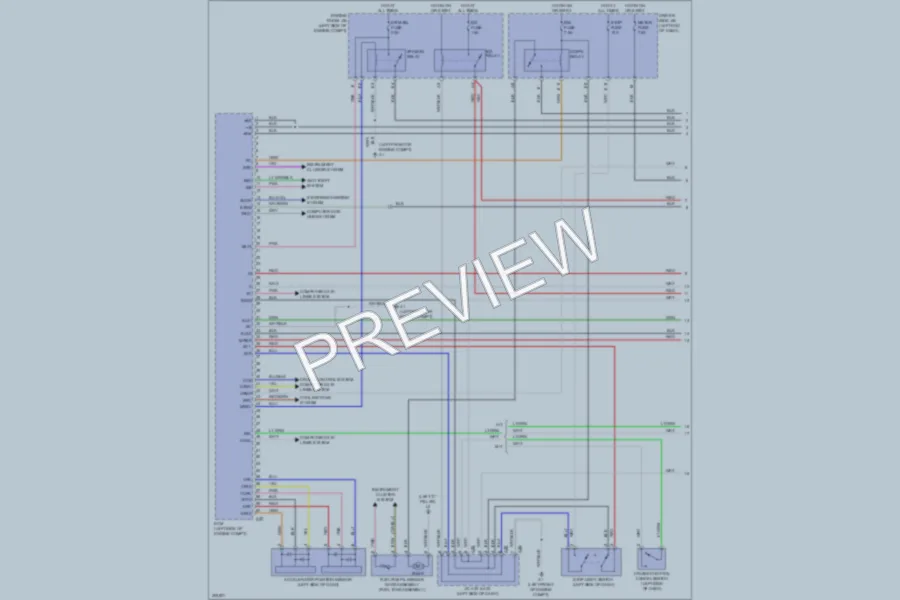 2009 Toyota Matrix Engine Performance wiring diagram preview