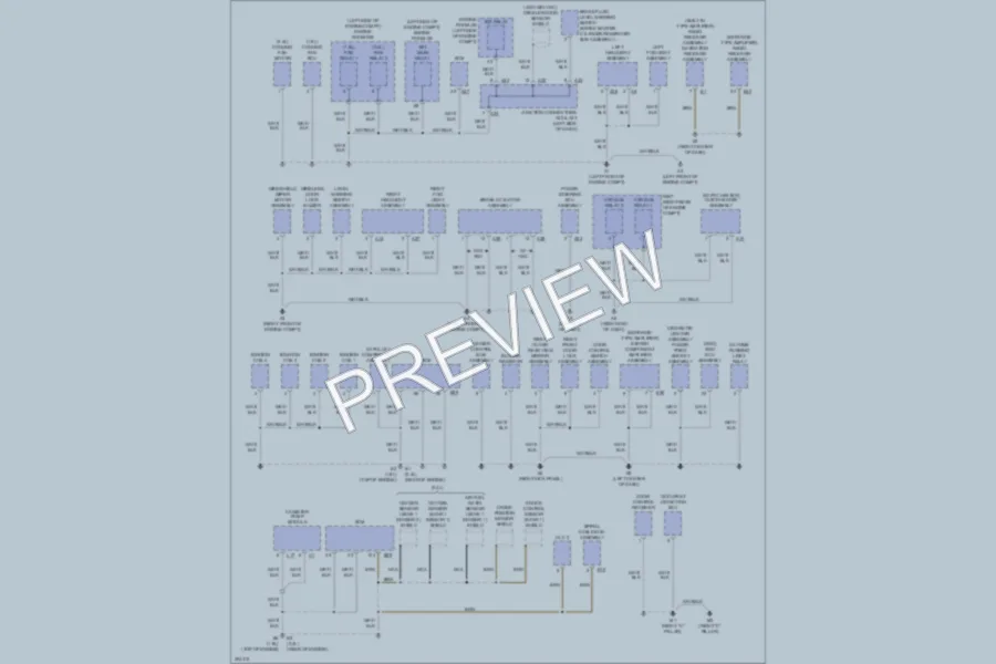 2009 Toyota Matrix Ground Distribution wiring diagram preview