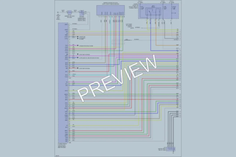 2009 Toyota Prius Engine Performance wiring diagram preview