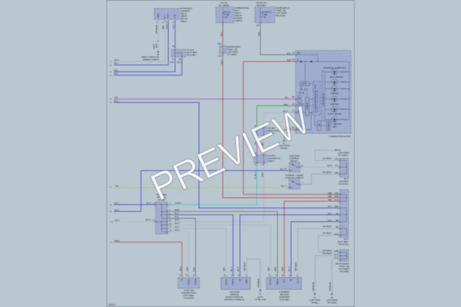 2009 Toyota RAV4 Anti Lock Brakes wiring diagram preview
