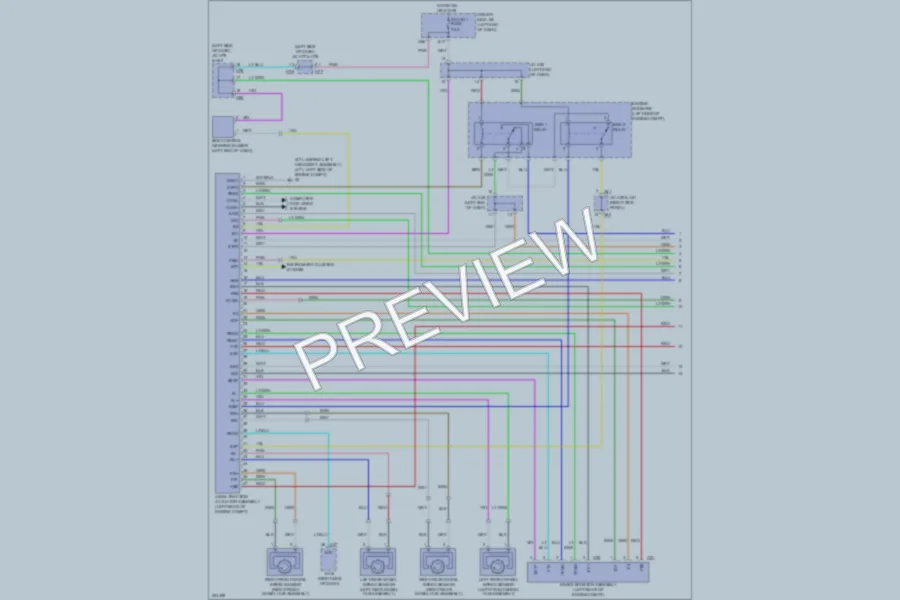 2009 Toyota Sequoia Anti Lock Brakes wiring diagram preview