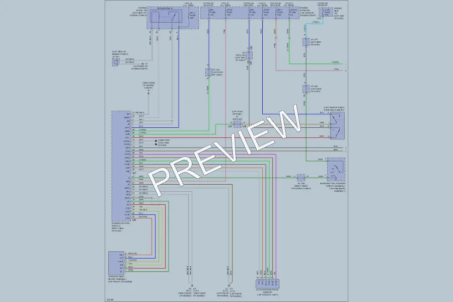 2009 Toyota Sequoia Cruise Control wiring diagram preview