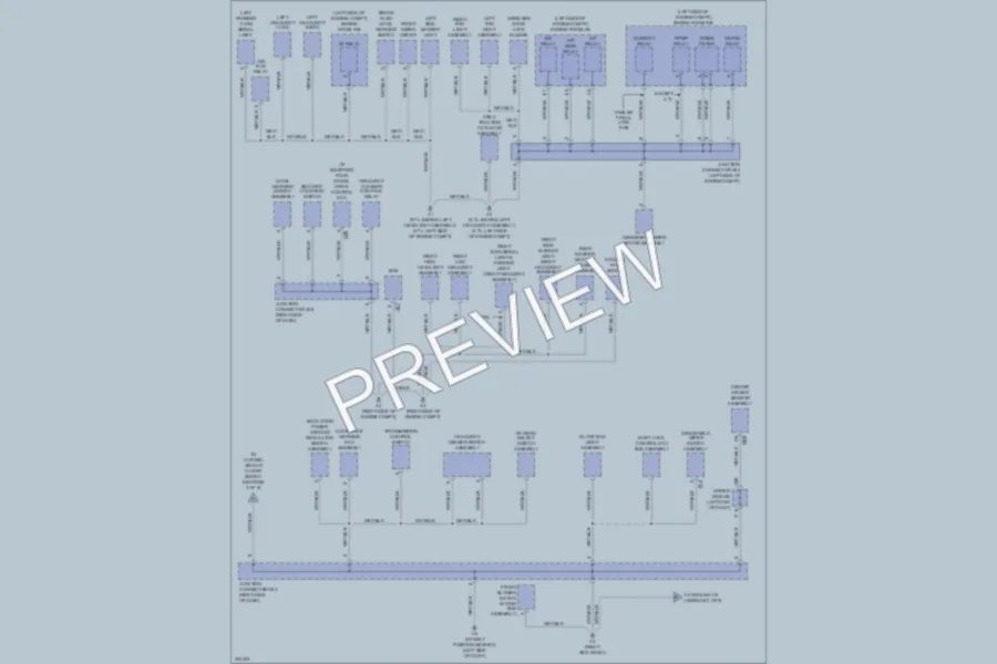 2009 Toyota Sequoia Ground Distribution wiring diagram preview