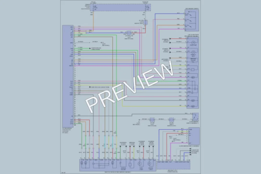 2009 Toyota Sequoia Memory Systems wiring diagram preview
