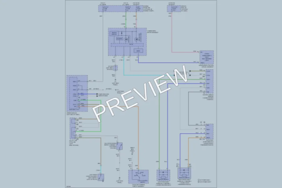 2009 Toyota Sequoia Warning Systems wiring diagram preview