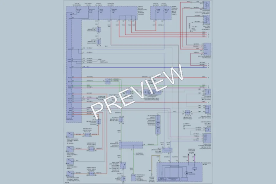 2009 Toyota Sienna Interior Lights wiring diagram preview