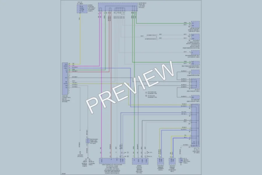 2009 Toyota Tacoma Computer Data Lines wiring diagram preview