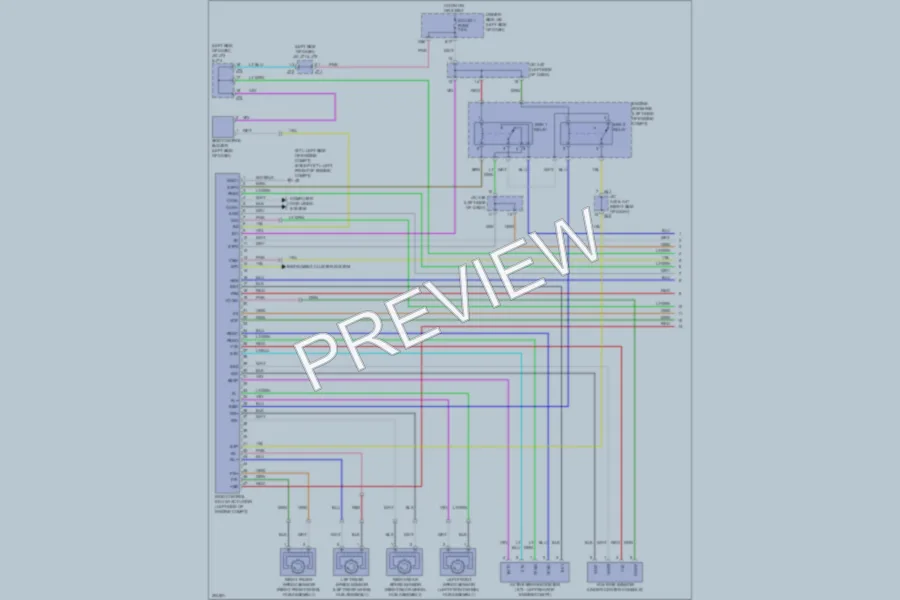 2009 Toyota Tundra Anti Lock Brakes wiring diagram preview