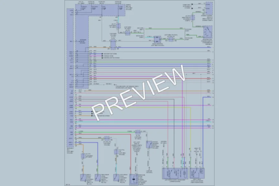 2009 Toyota Tundra Anti Theft wiring diagram preview