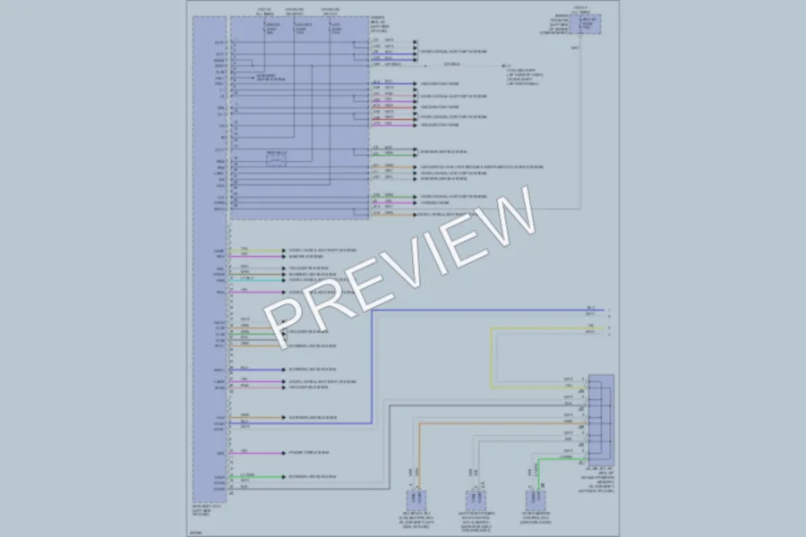 2009 Toyota Tundra Body Control Modules wiring diagram preview