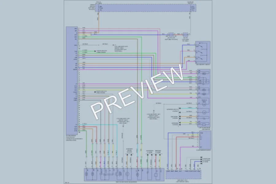 2009 Toyota Tundra Memory Systems wiring diagram preview