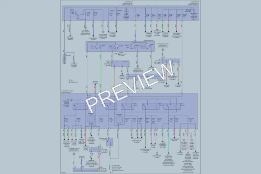 2009 Toyota Tundra Power Distribution wiring diagram preview