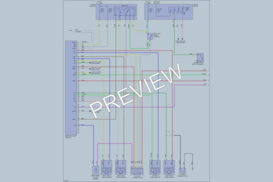 2009 Toyota Venza Anti Lock Brakes wiring diagram preview