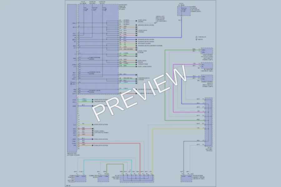 2009 Toyota Yaris Body Control Modules wiring diagram preview