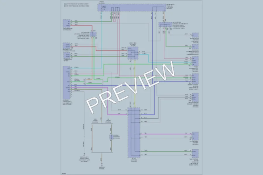 2009 Toyota Yaris Computer Data Lines wiring diagram preview
