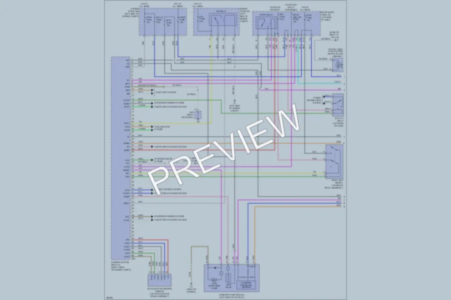 2009 Toyota Yaris Engine Performance wiring diagram preview