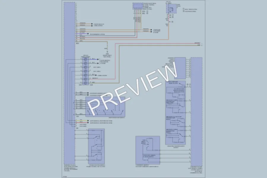 2009 Volkswagen Eos Body Control Modules wiring diagram preview