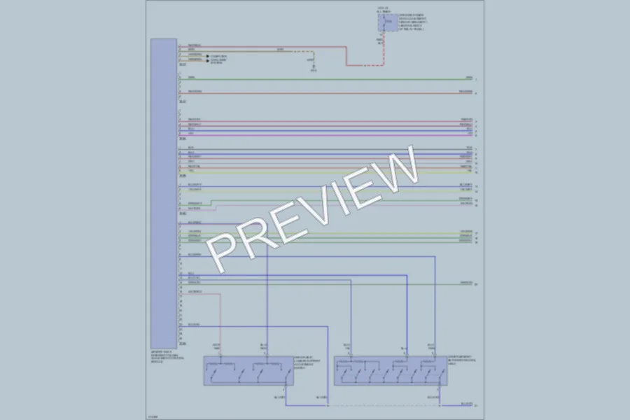 2009 Volkswagen GLI Memory Systems wiring diagram preview